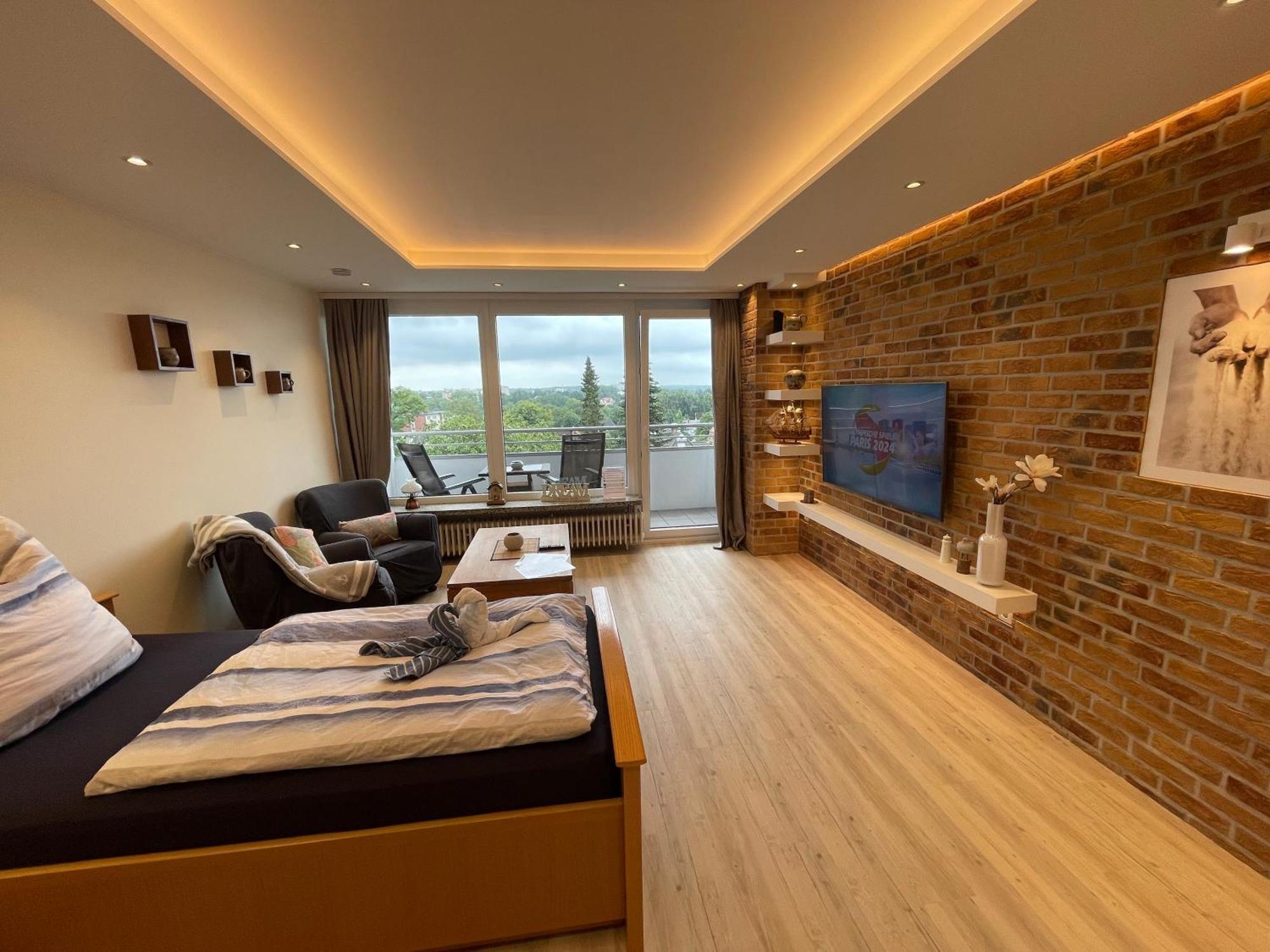 Ferienwohnung Haus Weitblick Emil Flensburg Exterior foto
